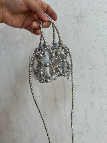 کیف مرواریدی سورینا سیلور مینی