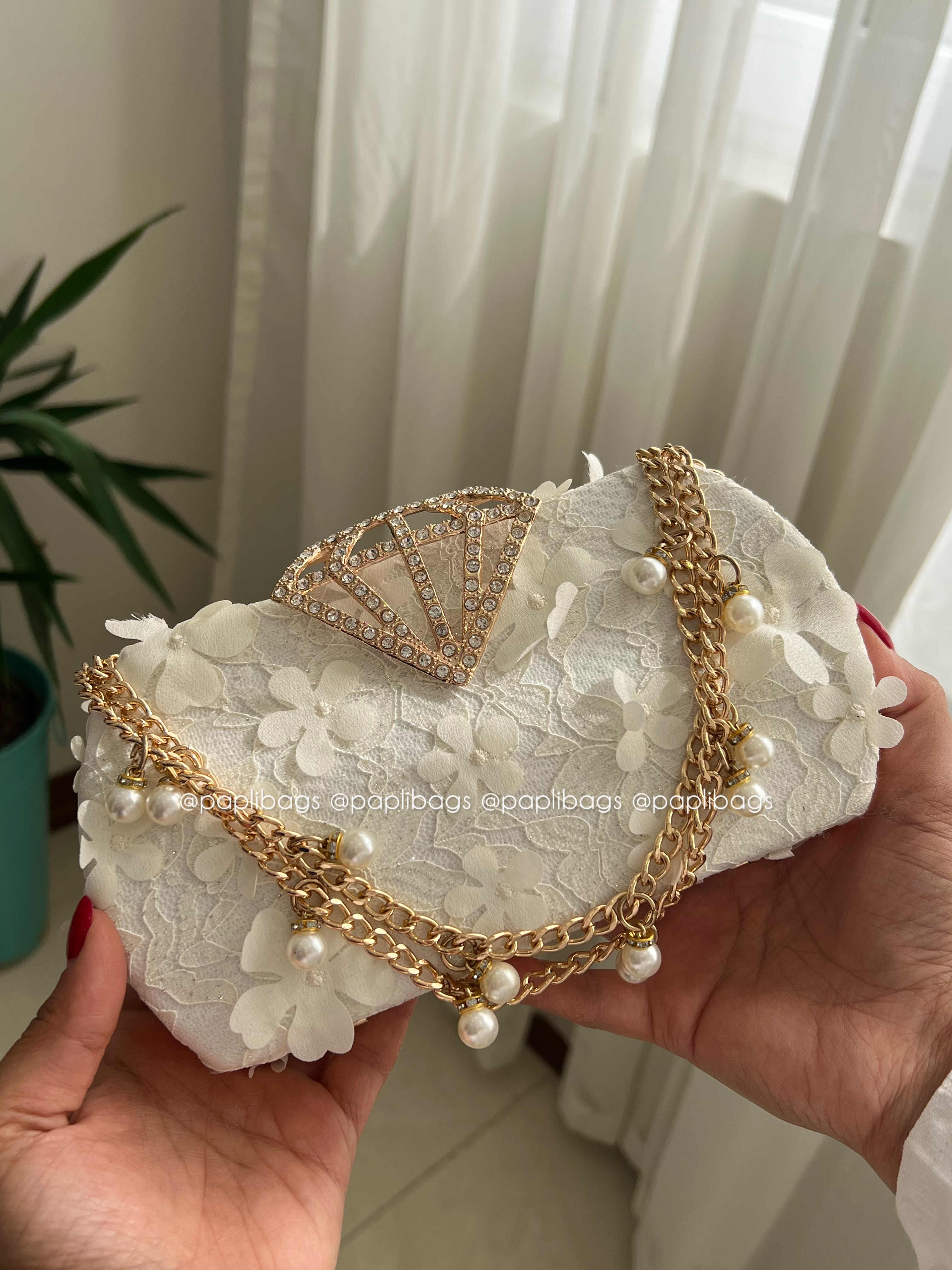 کیف کلاچ مجلسی الماسی